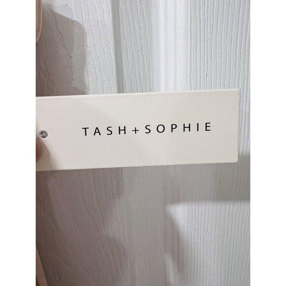 Tash and Sophie Satin Pleated Champagne Midi Skirt Size XL Pull-On Lined NWT - Picture 8 of 10